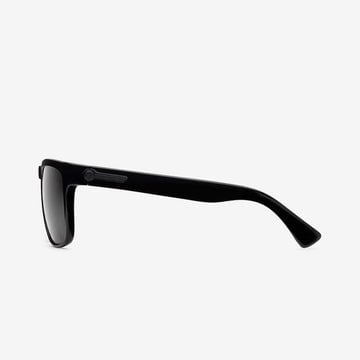 ELECTRIC KNOXVILLE XL JM MATTE BLACK SUNGLASSES w/ GRY PLR LENS