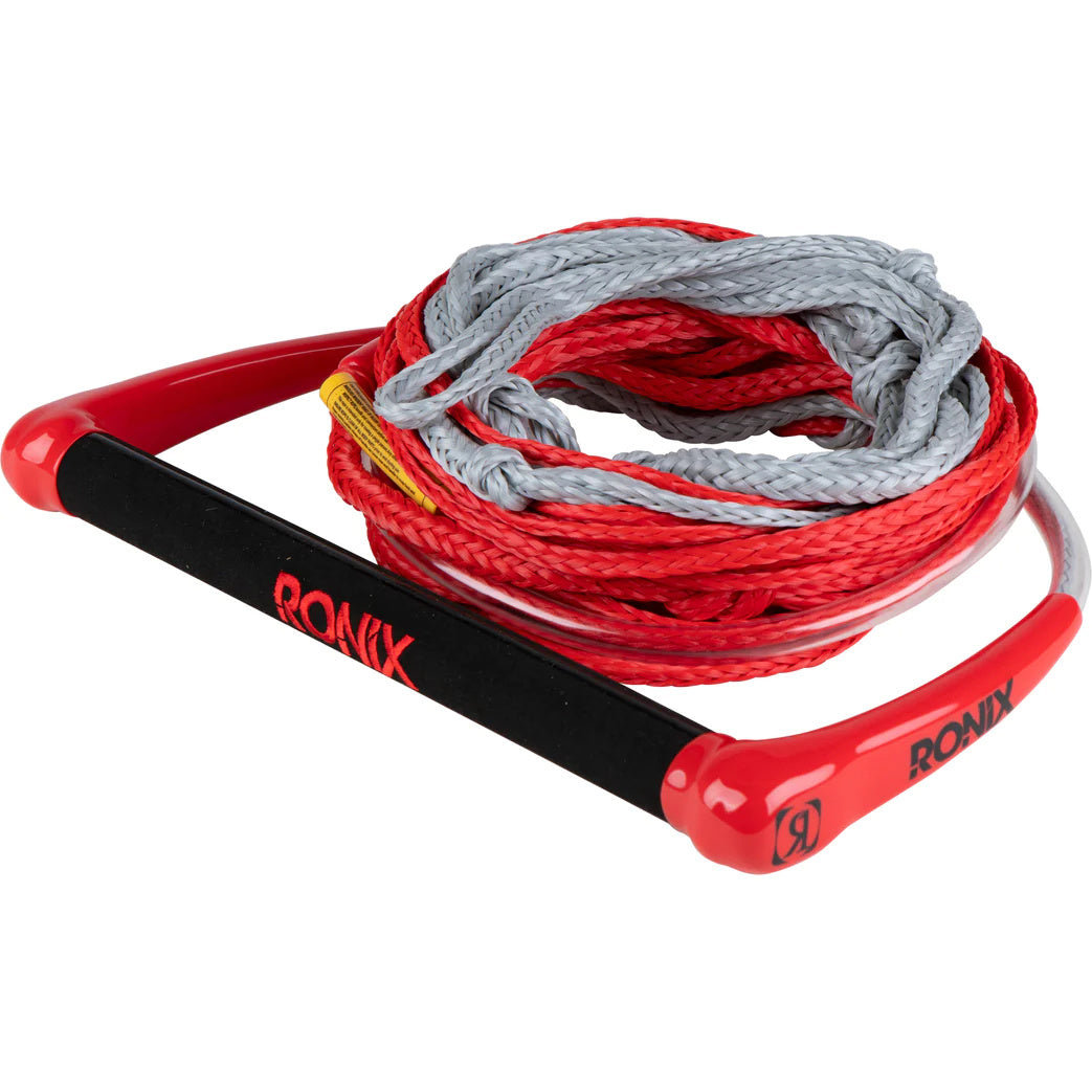 2023 RONIX 2.0 CGA HIDE GRIP 65' 4-SECTION ROPE AND HANDLE COMBO RED/GRY