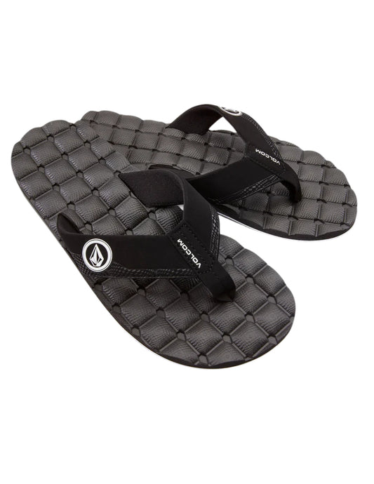 VOLCOM MENS RECLINER SANDAL SP25 BWH