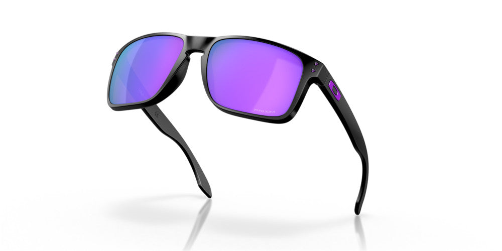 OAKLEY HOLBROOK XL MATTE BLK SUNGLASSES w/ PRIZM VIOLET LENS