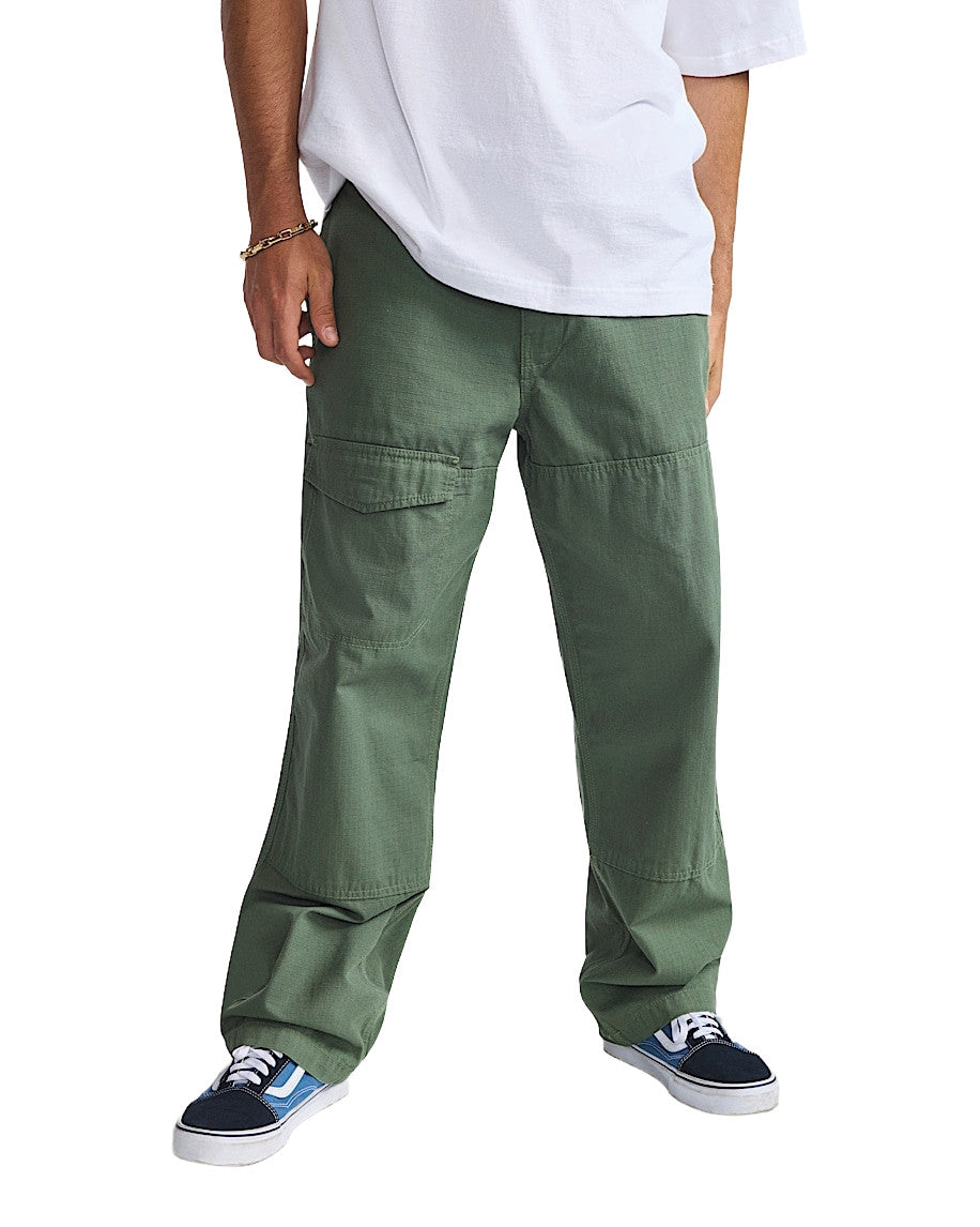VANS MENS SKATE LOOSE ATIBA HAZE CARGO PANTS FA25 (EN6) PINE FOREST