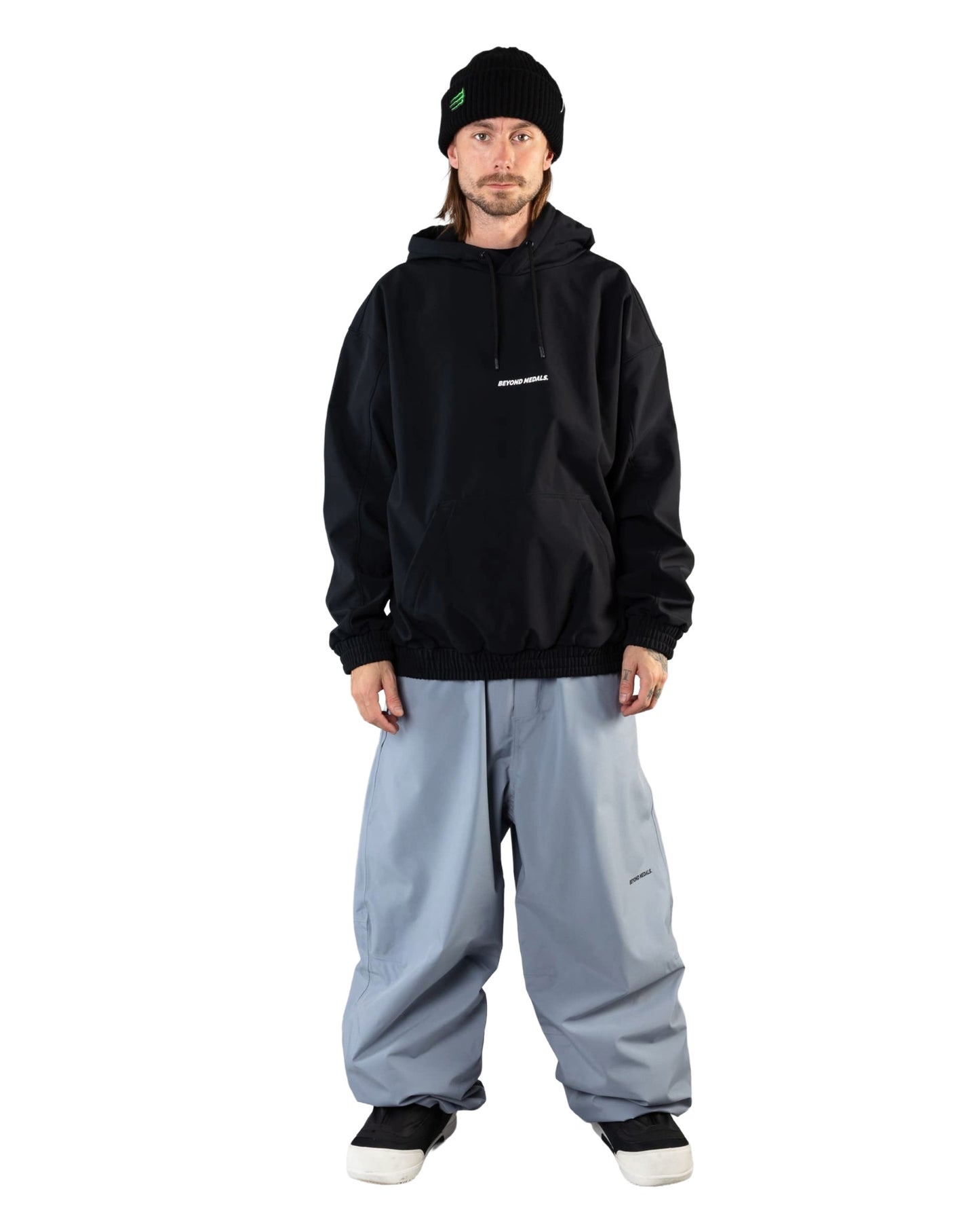 2026 BEYOND MEDALS SOFTSHELL HOODIE BLACK