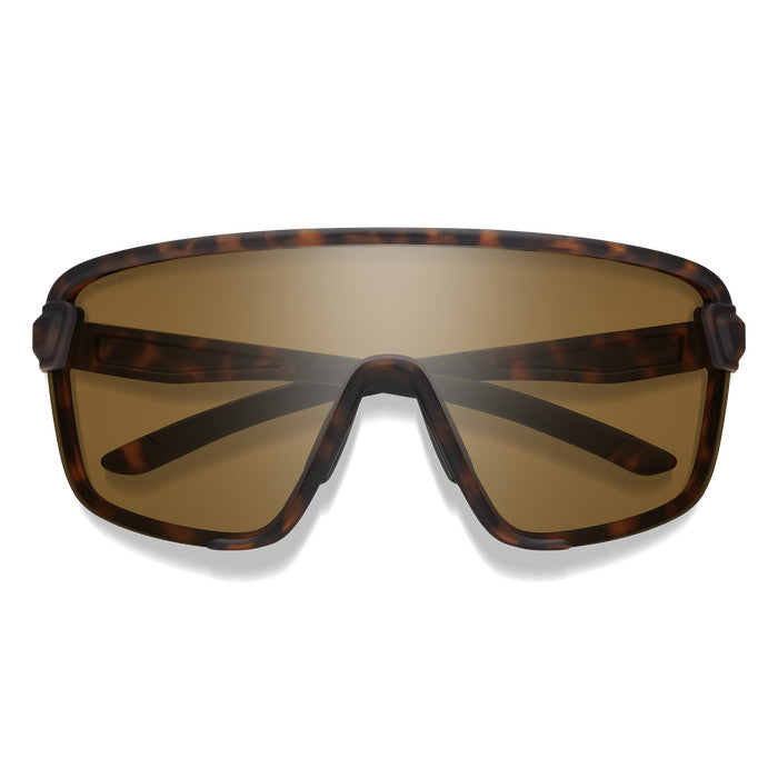 SMITH BOBCAT SUNGLASSES MATTE TORT w/ CP BRWN PLR