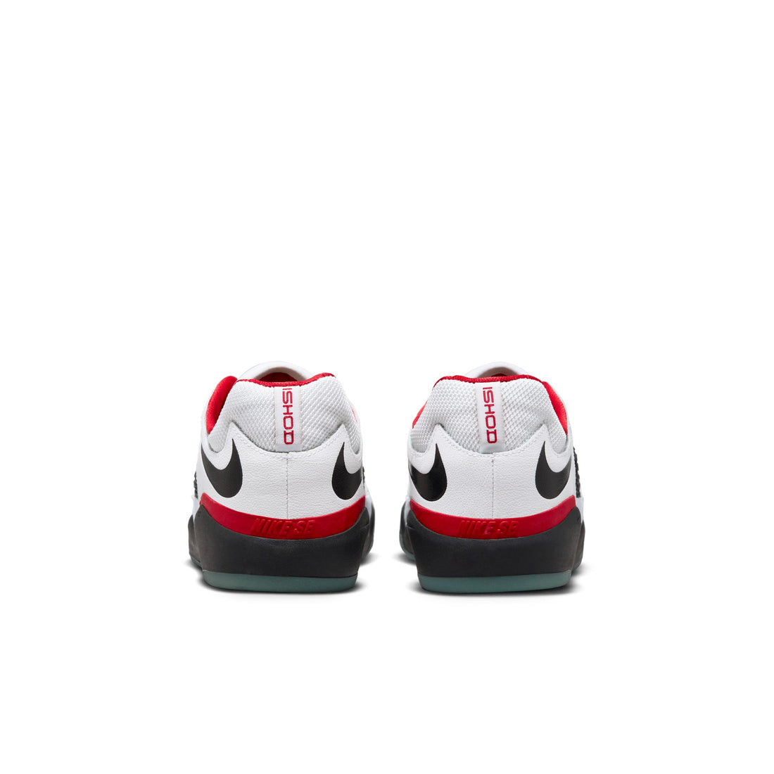 NIKE SB MENS ISHOD PRM L SHOE SU23 (100) WHITE/BLACK-UNIVERSITY RED-BLACK