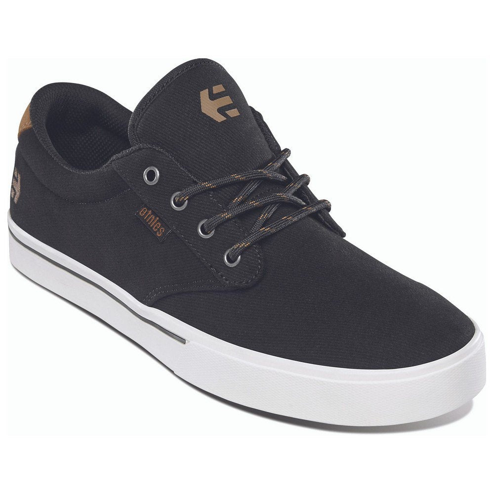 ETNIES MENS JAMESON 2 ECO SHOE FA23 BLACK/BLACK/WHITE