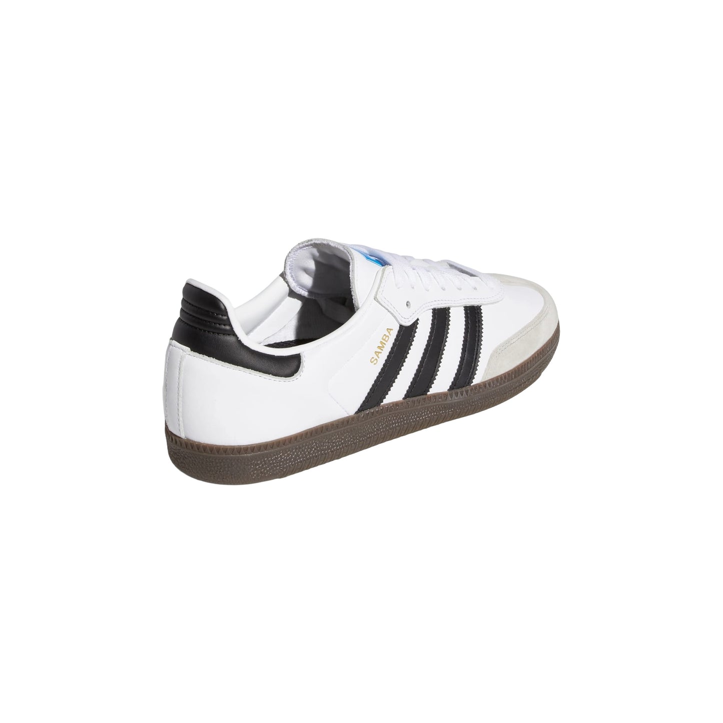 ADIDAS MENS SAMBA ADV SHOES HO25 WHITE/BLACK/GUM