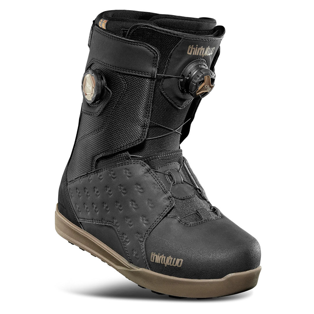 2026 THIRTYTWO LASHED WIDE D.BOA SNOWBOARD BOOTS BLK/GUM