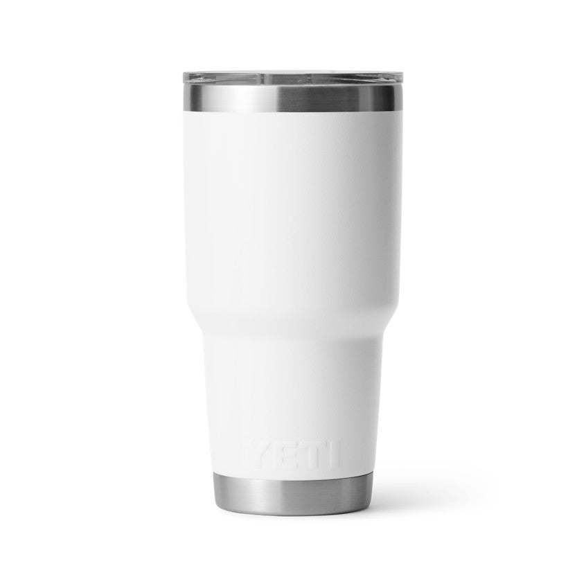 YETI RAMBLER 30oz TUMBLER w/MAGSLIDER LID WHITE