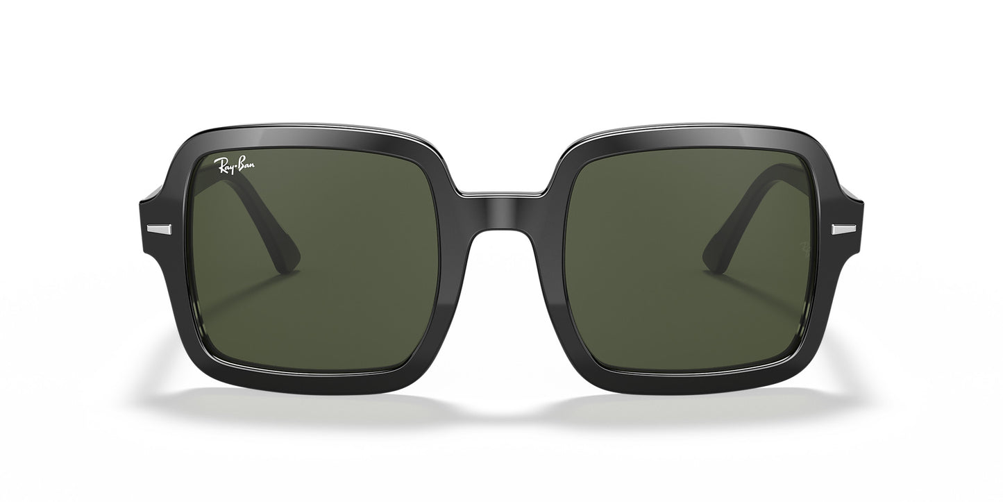 RAY-BAN RB2188 SUNGLASSES BLACK w/ G-15 GRN