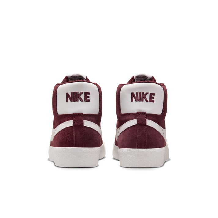 NIKE SB MENS ZOOM BLAZER MID FA24 (600) BURGUNDY CRUSH/SUMMIT WHT