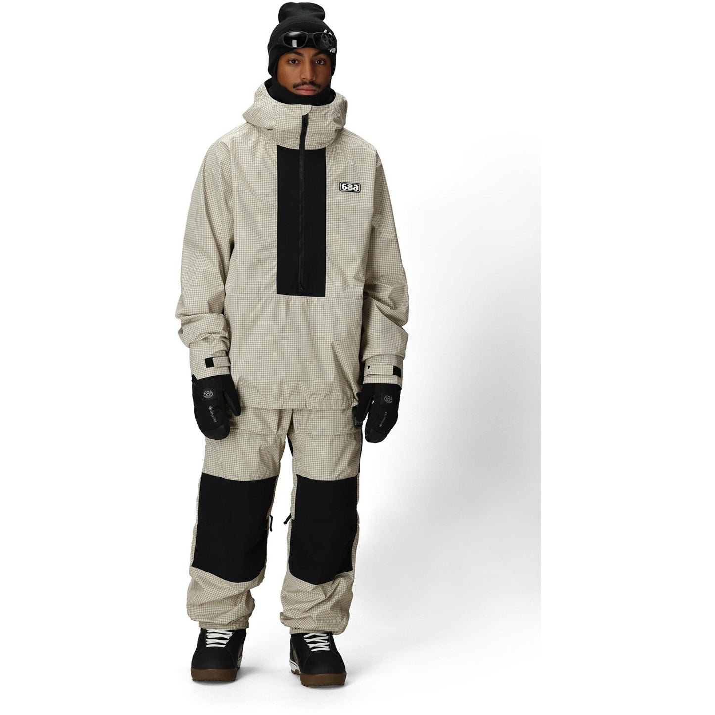 2026 686 MENS GHOST 2.5L ANORAK JACKET LIMESTONE RIPSTOP