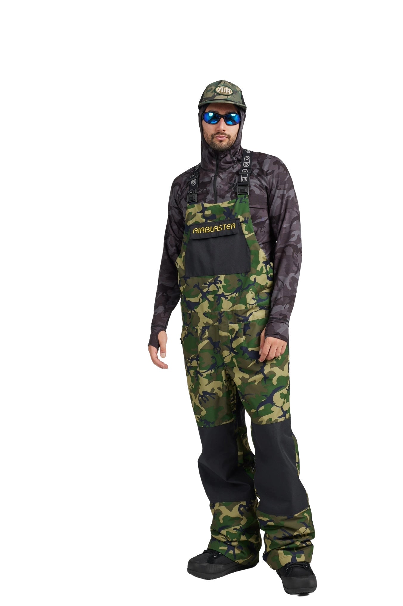 2026 AIRBLASTER FREEDOM BIB PANT OG DINOFLAGE