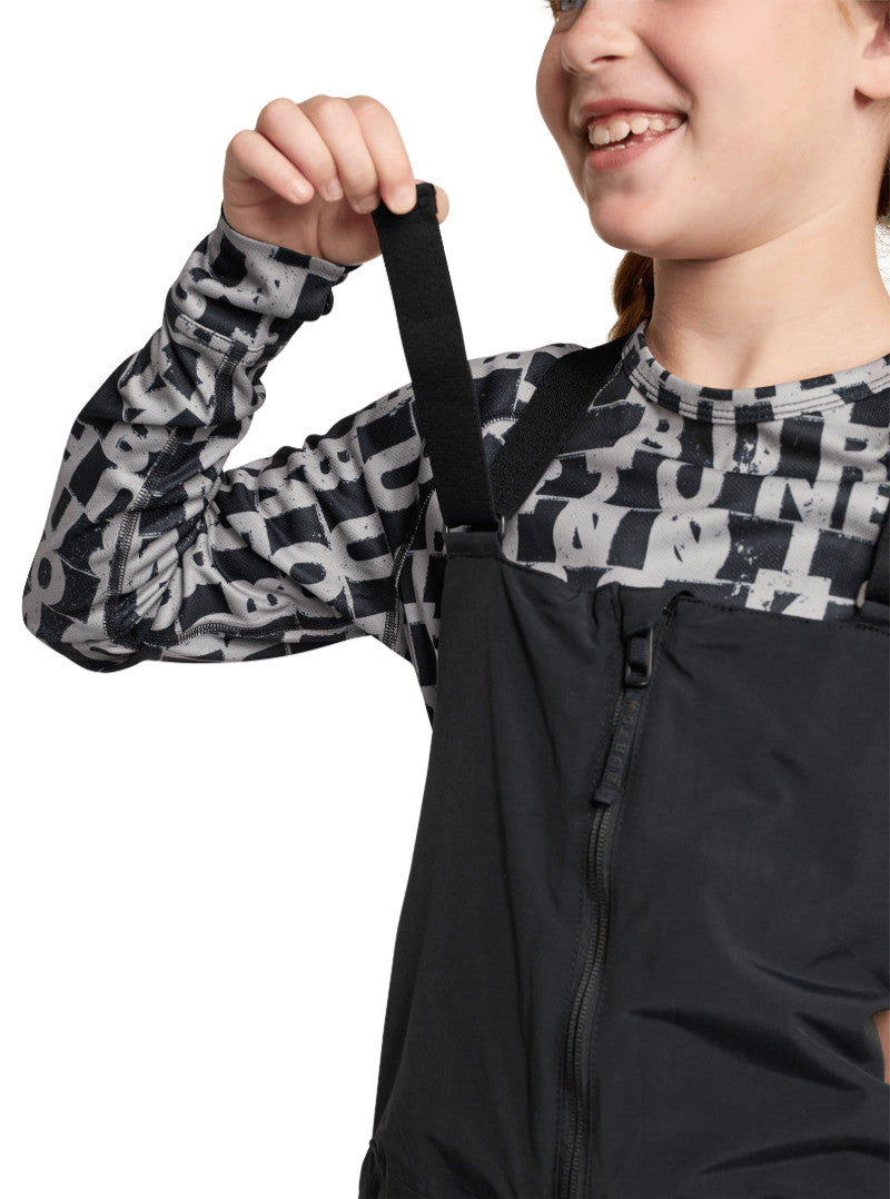 2026 BURTON KIDS SKYLAR 2L BIB PANTS T.BLK