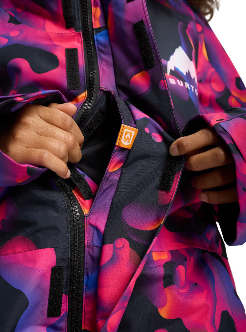 2026 BURTON KIDS SKIMMER JACKET LAVA LAMP
