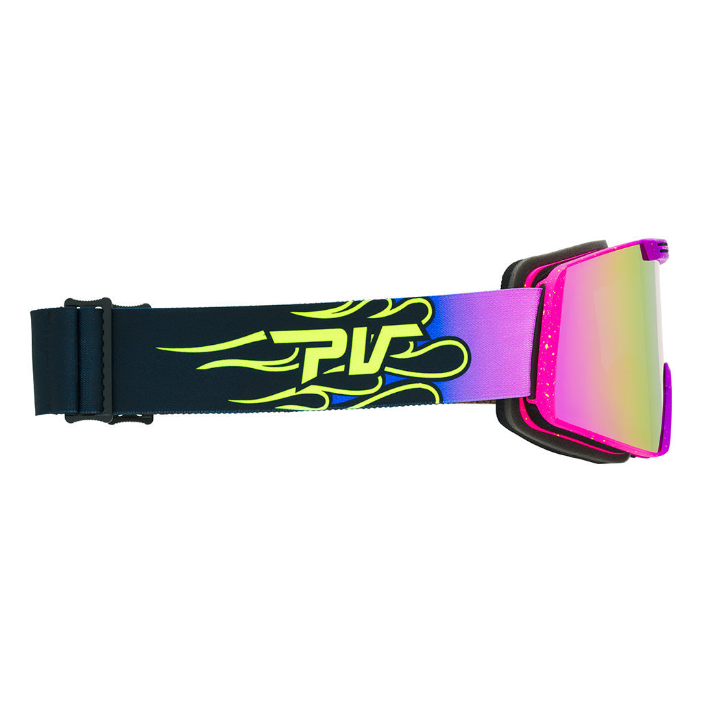 2026 PIT VIPER BACKSLAP LARGE GOGGLES THE 93 COMBUSTION w/PINK