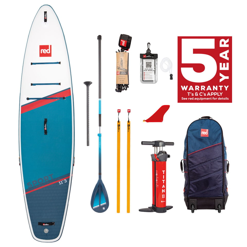 2022 RED PADDLE 11'3 SPORT HT SUP PACKAGE