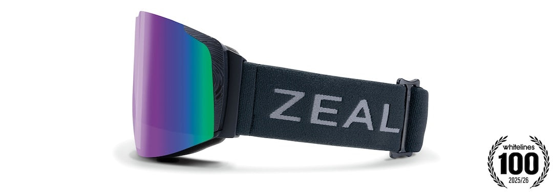 2026 ZEAL MERIDIAN GOGGLES DARK NIGHT w/JADE POLARIZED