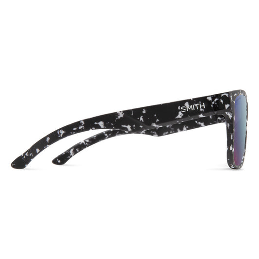 SMITH LOWDOWN XL 2 MATTE BLK MRBL SUNGLASSES w/ CP VLT MIR PLR