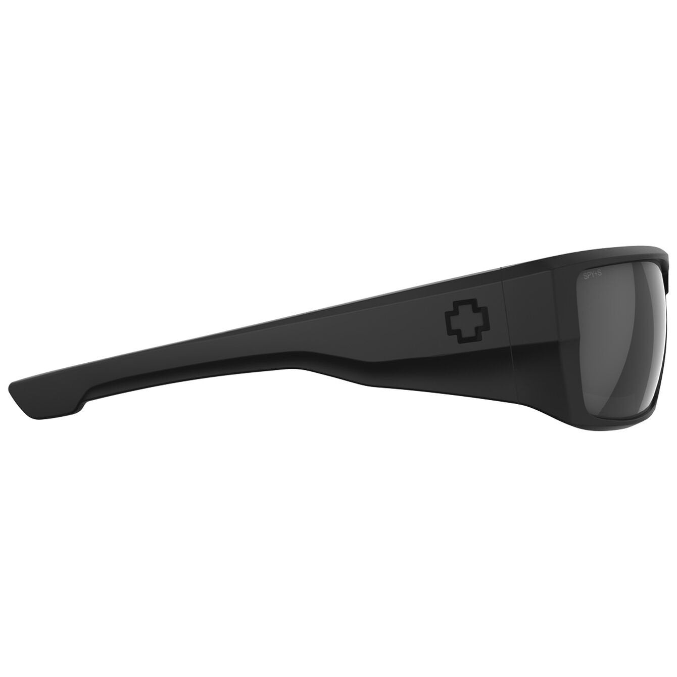 SPY DIRK ANSI MATTE BLACK SUNGLASSES w/HAPPY GRAY PHOTOCHROMIC