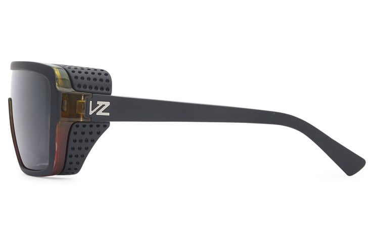 VONZIPPER DEFENDER VIBRATIONS SATIN SUNGLASSES w/ GRY LENS