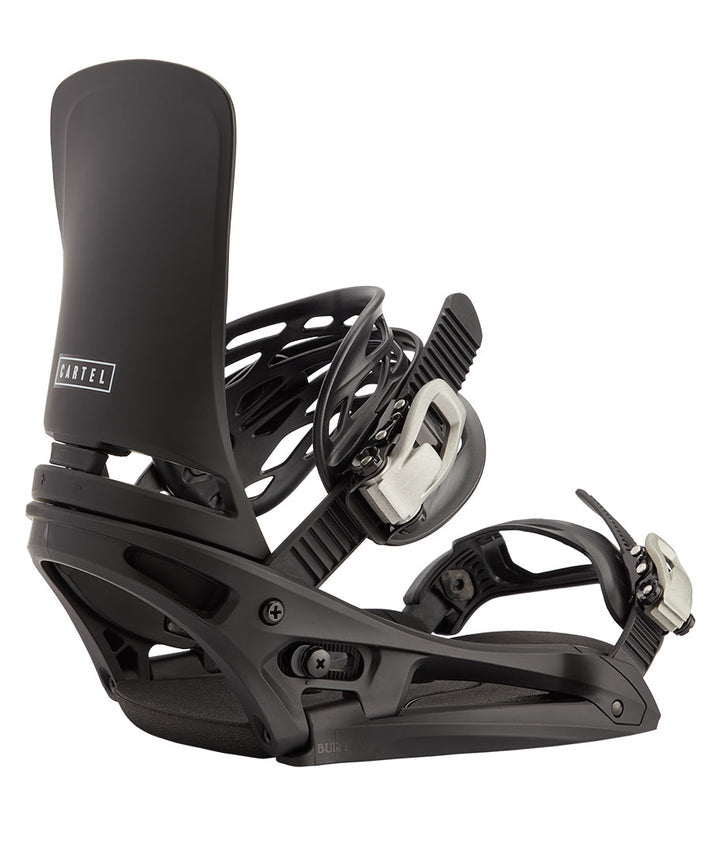 2026 BURTON CARTEL EST SNOWBOARD BINDINGS BLK
