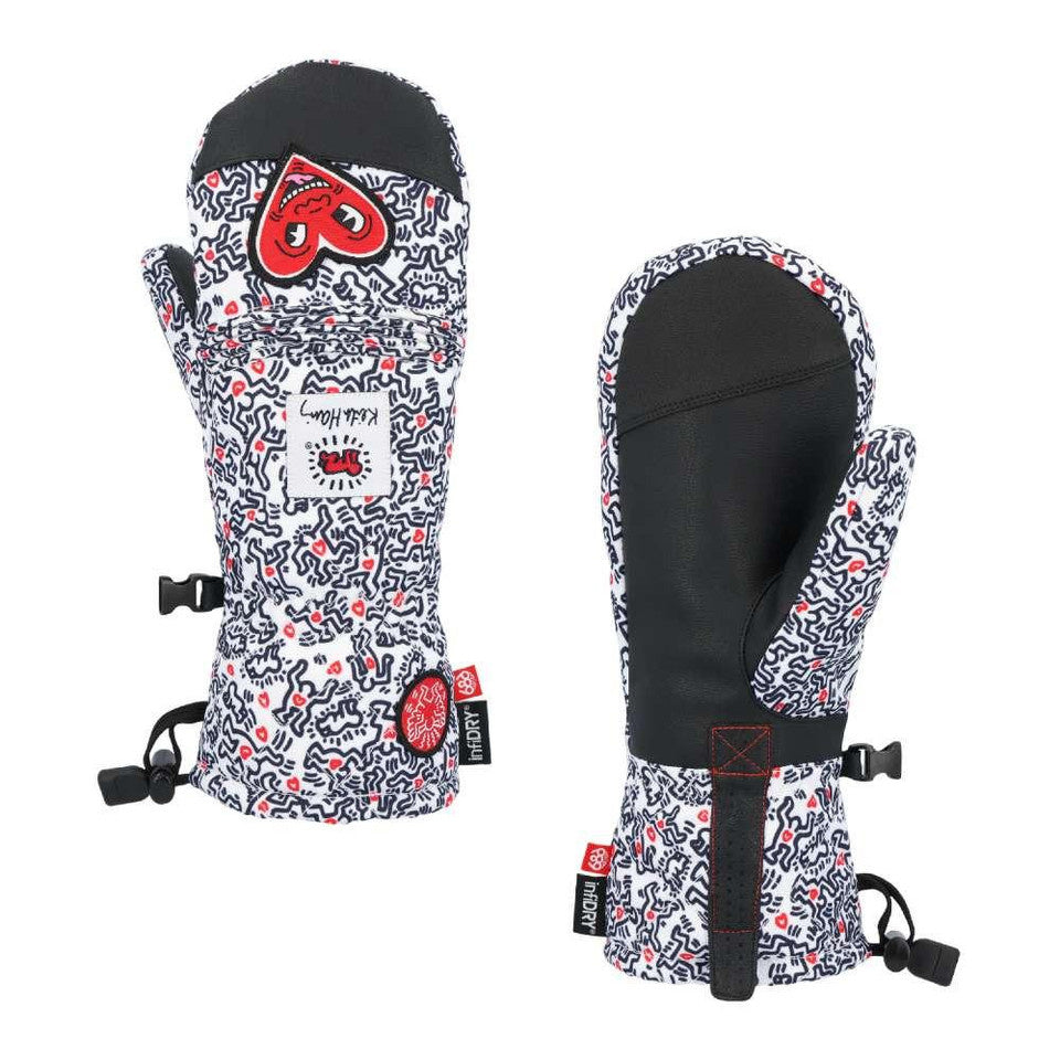 2025 686 WMNS JUBILEE MITT KEITH HARING WHITE