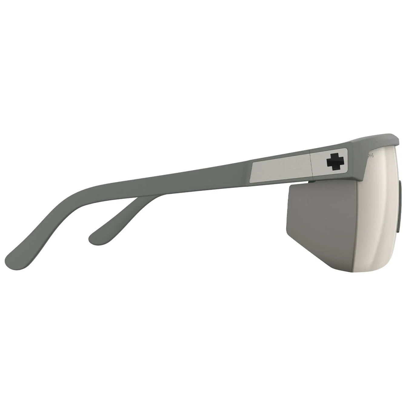 SPY SUPER FLYNN ANSI MATTE OLIVE SUNGLASSES w/ HAPPY BRNZ PWTR MRR