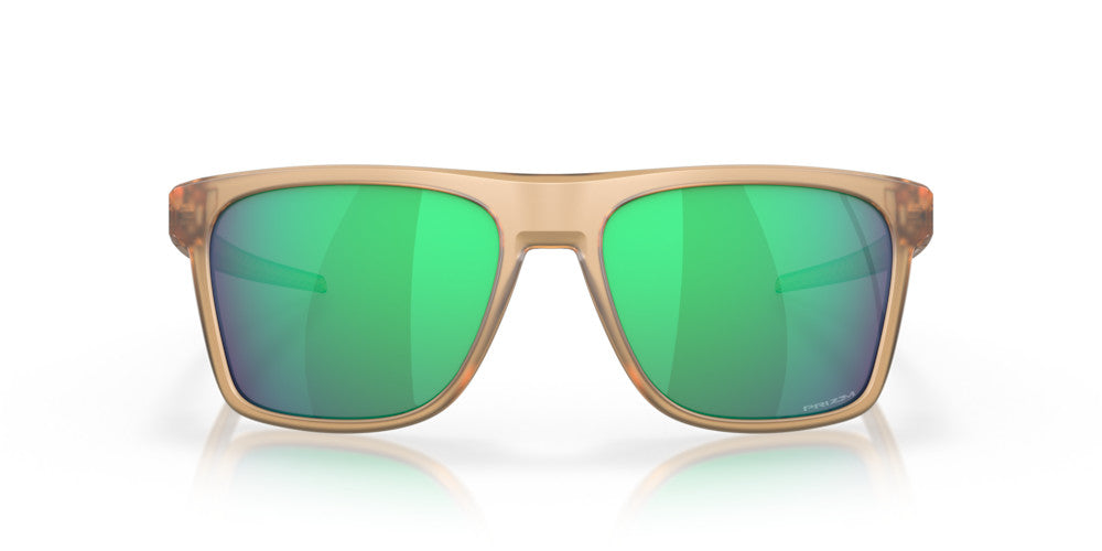 OAKLEY LEFFINGWELL MATTE SEPIA SUNGLASSES w/ PRIZM JADE LENS