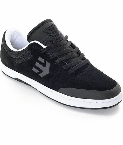 ETNIES MENS MARANA SHOE SU23 BLACK/WHITE/WHITE
