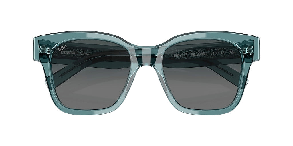 COSTA NUSA SUNGLASSES DEEPO CRYSTAL AQUARMARINE w/GRAY GRADIENT
