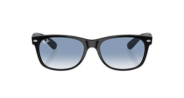 PLX RAY-BAN NEW WAYFARER SUNGLASSES BLACK/BLUE