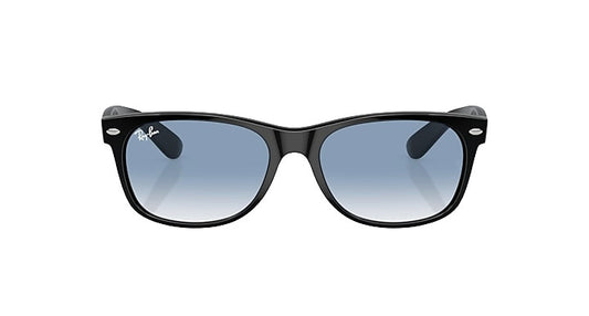 PLX RAY-BAN NEW WAYFARER SUNGLASSES BLACK/BLUE