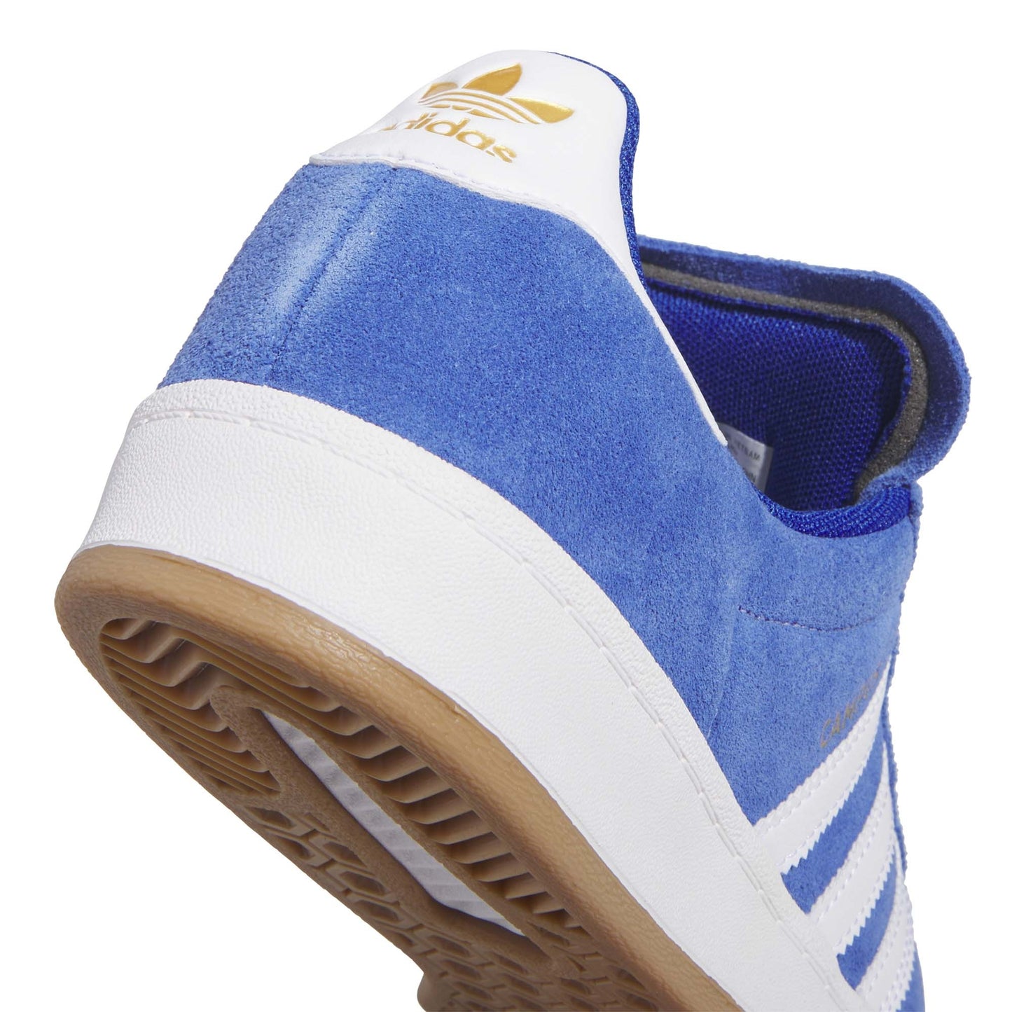 ADIDAS MENS CAMPUS ADV SHOE SU25 BLUE/WHITE/GOLD