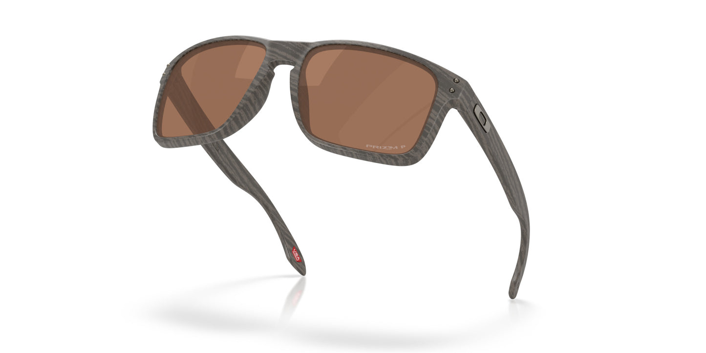 OAKLEY HOLBROOK XXL WOODGRAIN SUNGLASSES w/ PRIZM TNGSTN PLR
