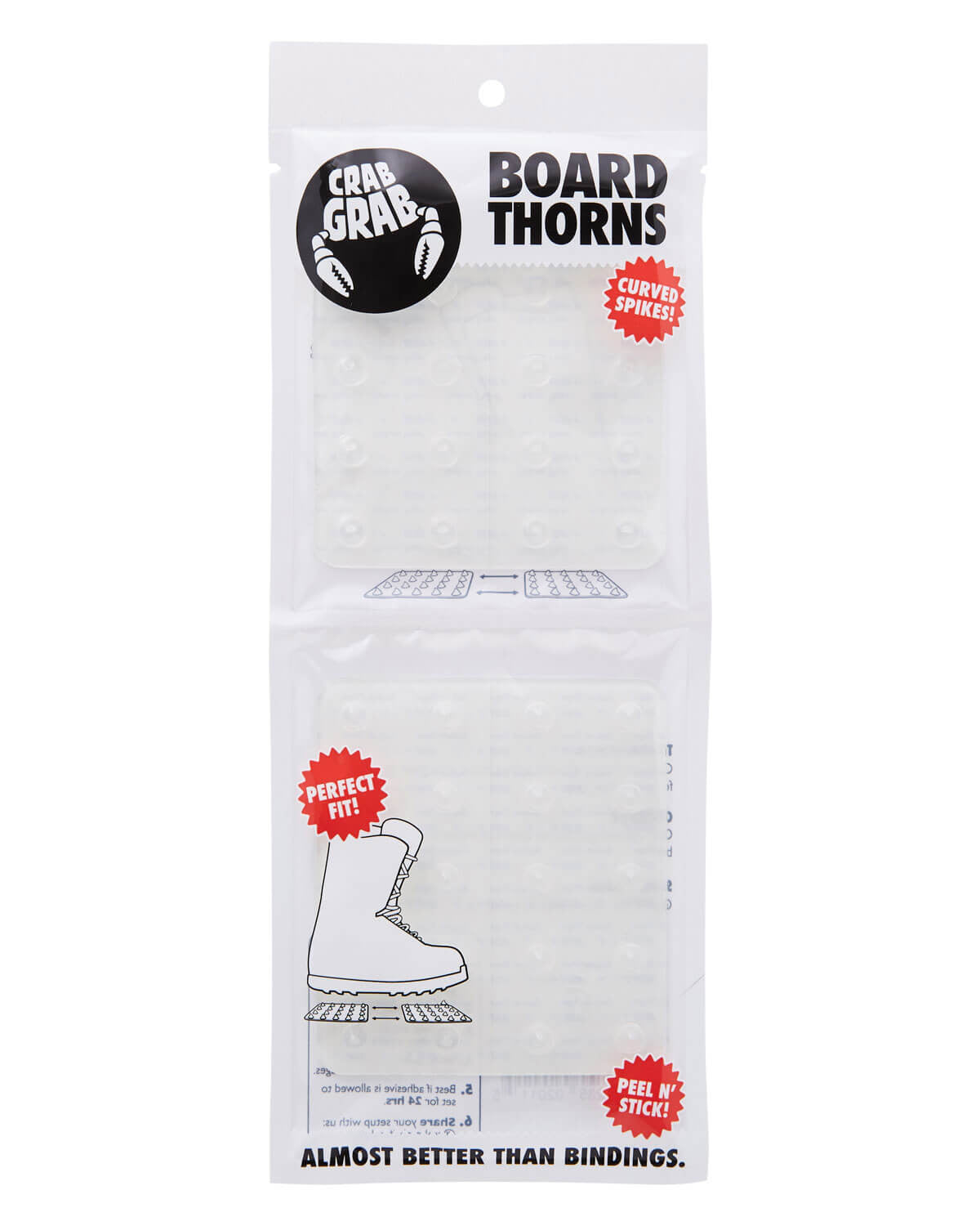 2026 CRAB GRAB BOARD THORNS CLEAR