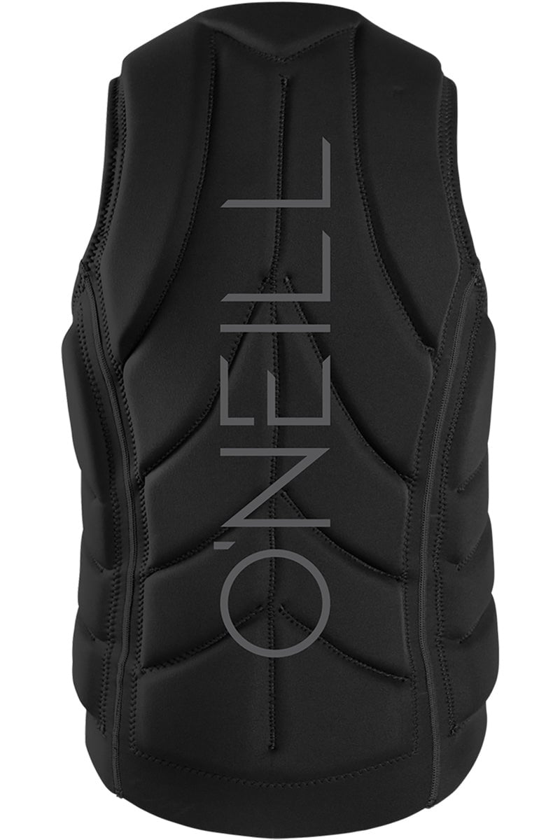 2022 O'NEILL MENS SLASHER FULL-ZIP COMP VEST BLK/BLK