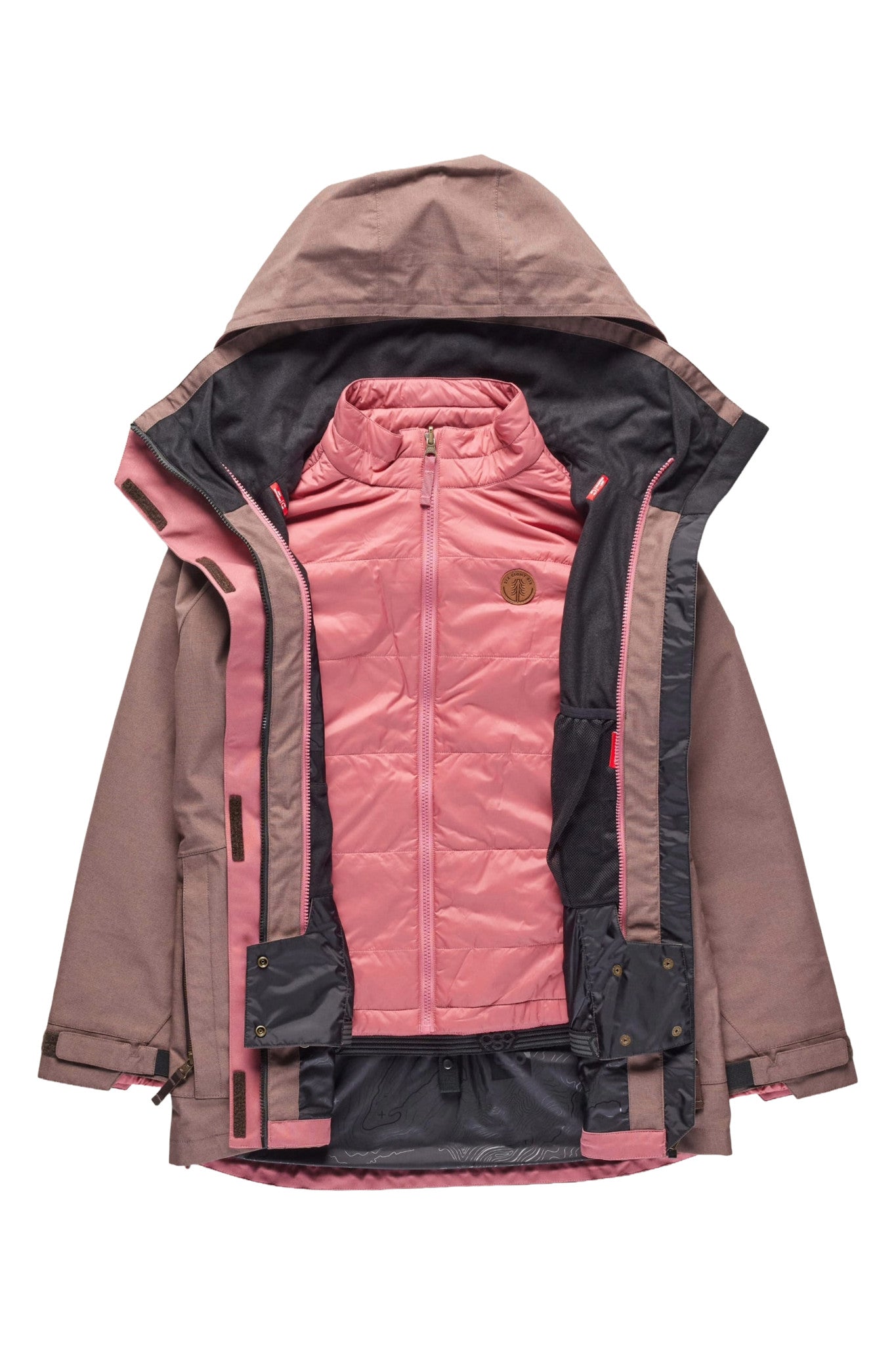 2026 686 WMNS SMARTY SPELLBOUND JACKET LIMESTONE DOBBY