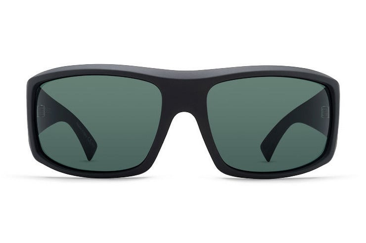 VONZIPPER CLUTCH SATIN BLACK SUNGLASSES w/ GRY LENS