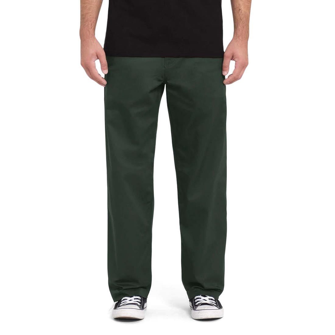 VOLCOM MENS FRICKIN SKATE CHINO PANTS FA24 DKF