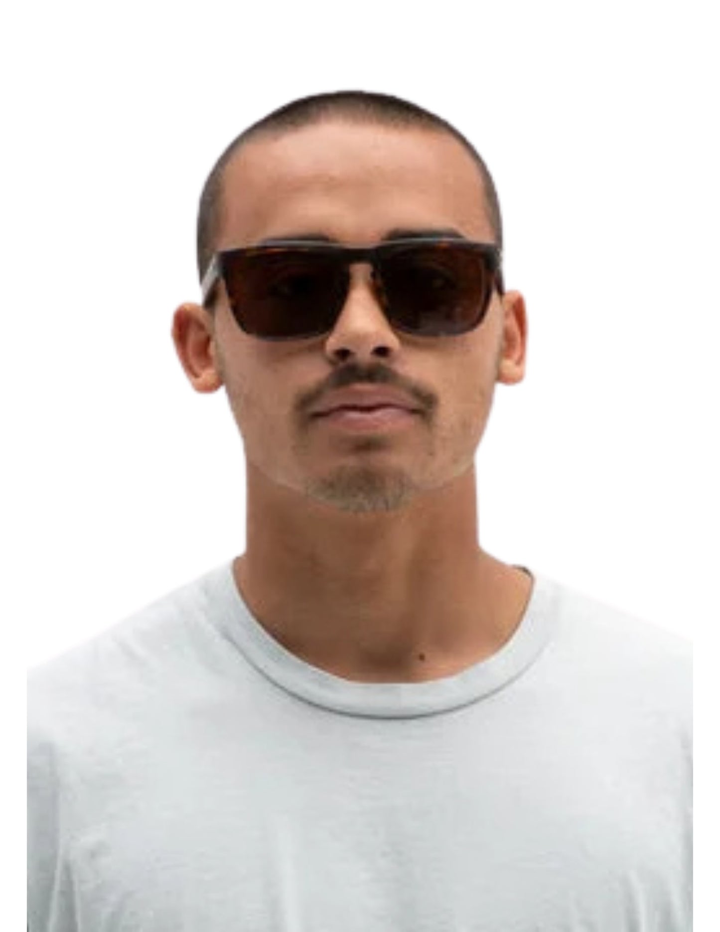 ELECTRIC KNOXVILLE MATTE TORT SUNGLASSES w/ BRNZ PLR LENS