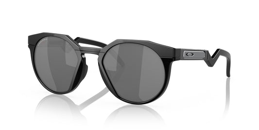 OAKLEY HSTN MATTE BLACK/POLISHED BLACK SUNGLASSES w/PRIZM BLACK