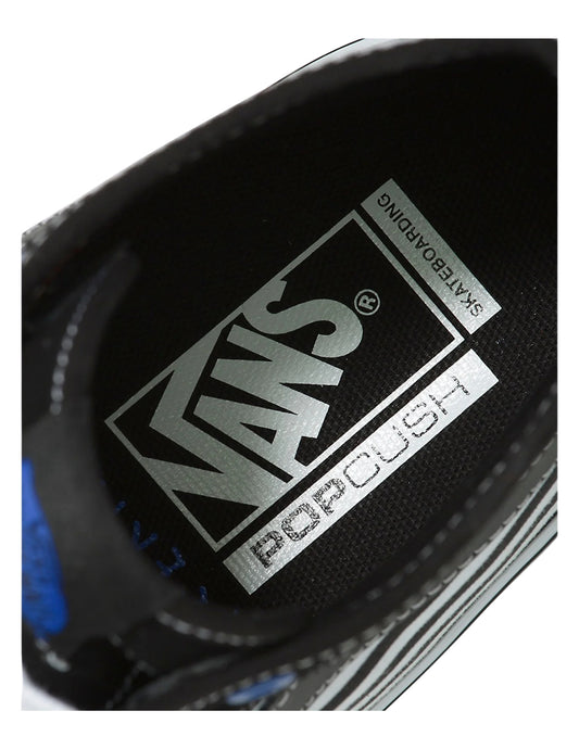 VANS MENS SKATE SK8-HI DECON BREANA SHOE SP23 BLACK/WHITE