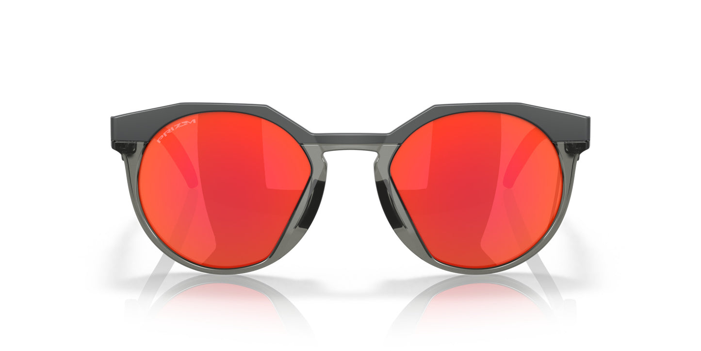 PLX OAKLEY HSTN MATTE CARBON SUNGLASSES w/ PRIZM RUBY LENS