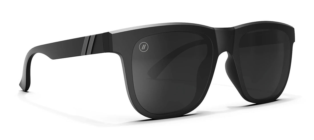 BLENDERS SENDER SUNGLASSES SHADOW CRUISE w/ GLOSS BLACK  / SMOKE PC POL