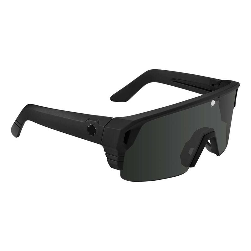 SPY MONOLITH 5050 MATTE BLACK SUNGLASSES w/HAPPY GRY GRN BLK SPEC MRR
