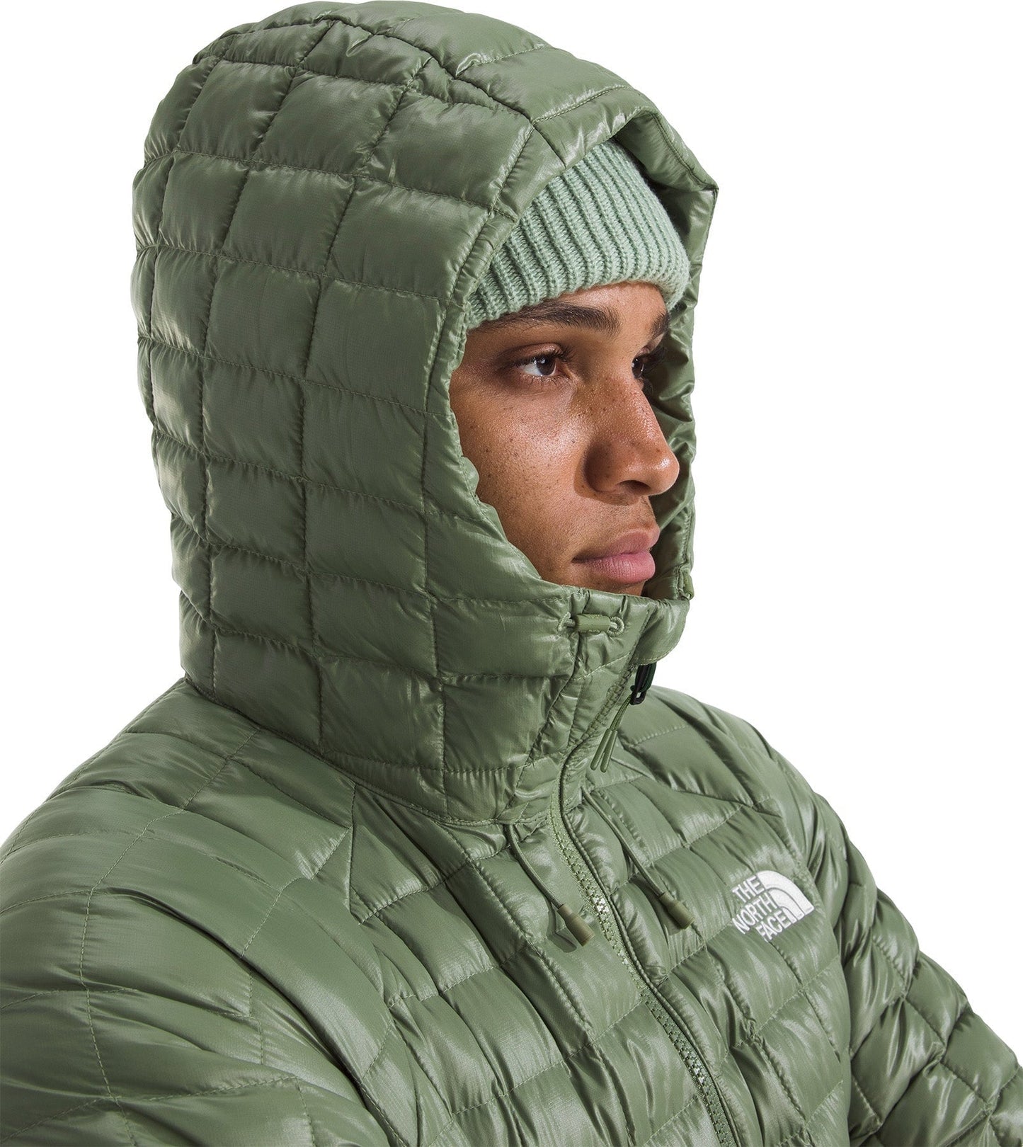 2026 TNF THERMOBALL™ HOODED JACKET BRK MIST